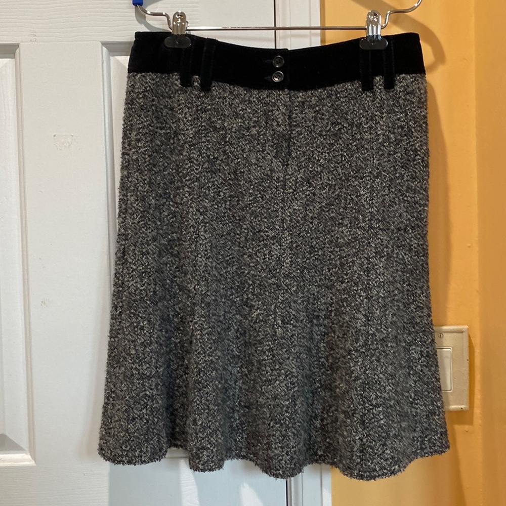 Armani Collezioni wool boucle skirt